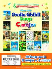Studio Ghibli Songs in C major, Easy Level
